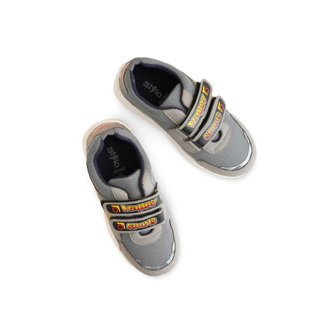 Boys Grey Casual Jogger KD1842