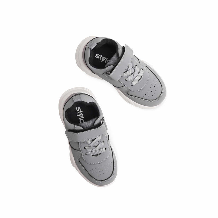 Boys grey Casual Jogger KD1846