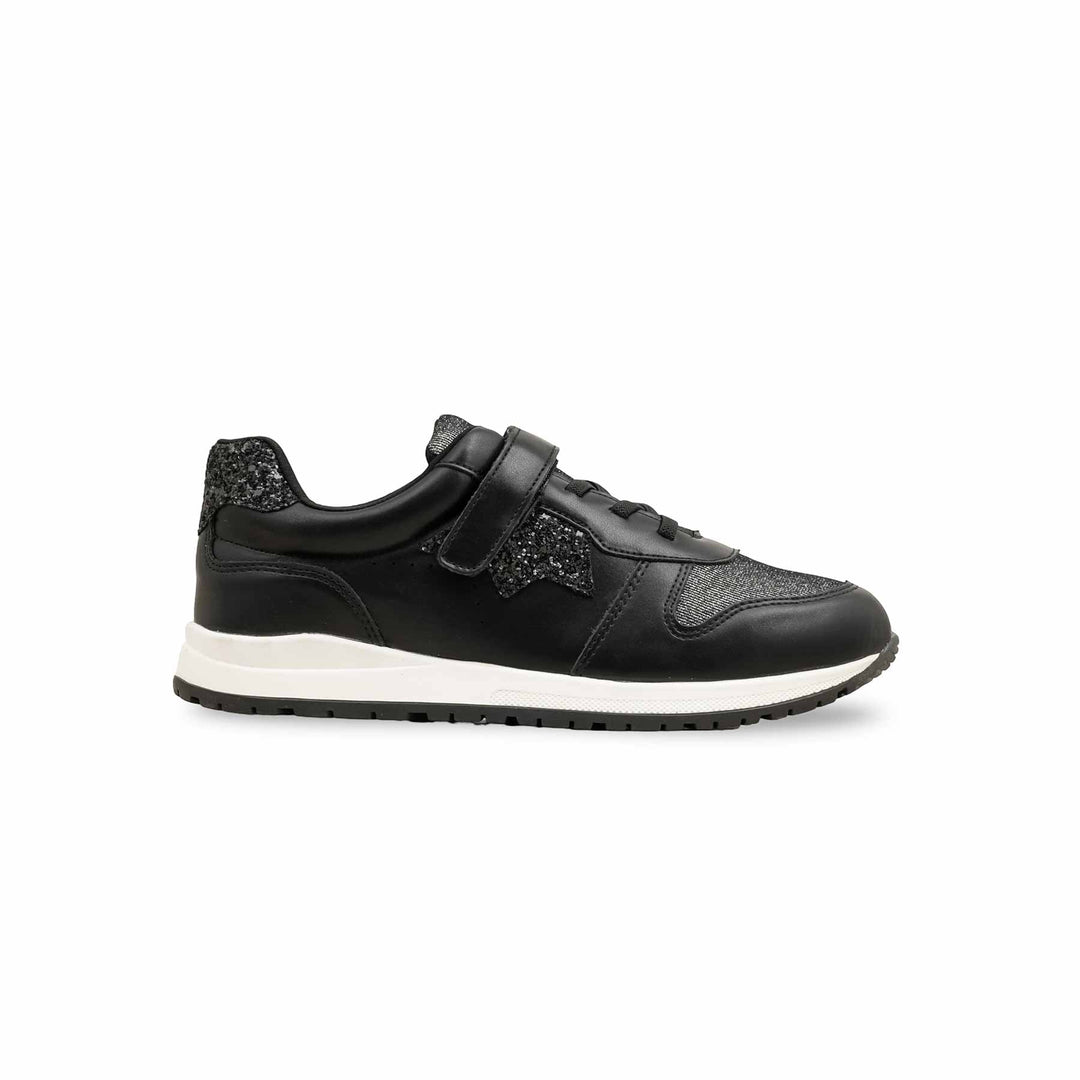 Girls Black Casual Jogger KD1889