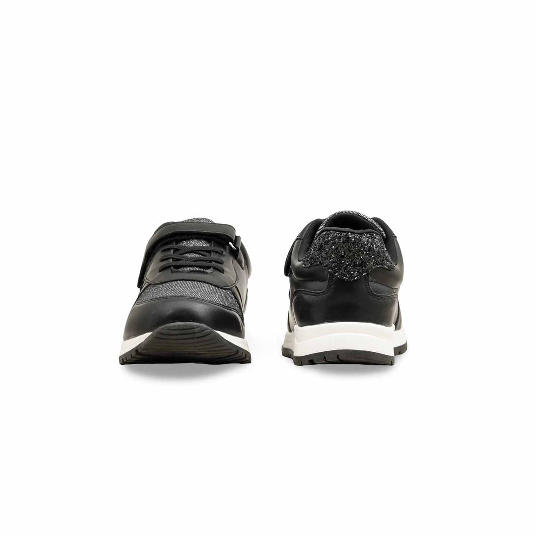 Girls Black Casual Jogger KD1889