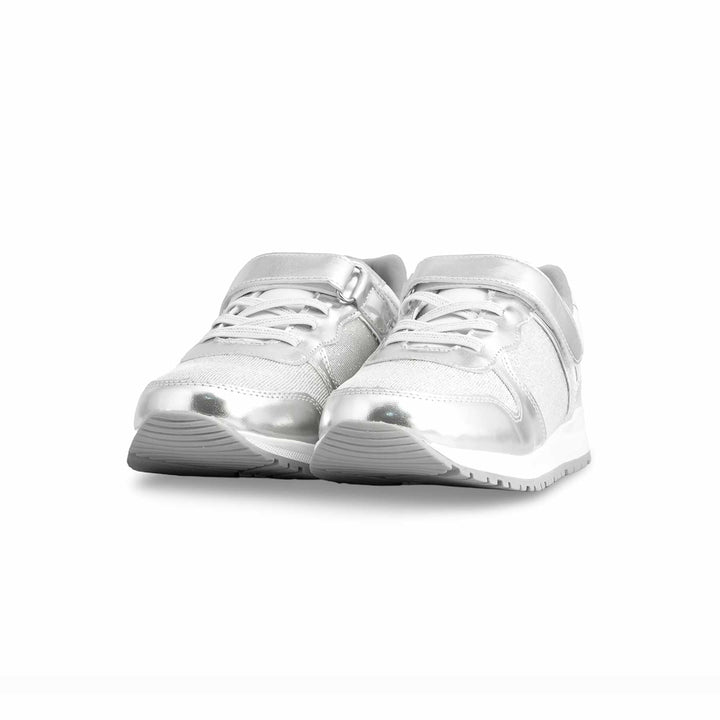 Girls Silver Casual Jogger KD1889