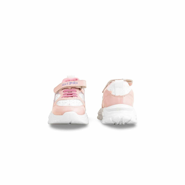 Girls Pink Casual Jogger KD1908