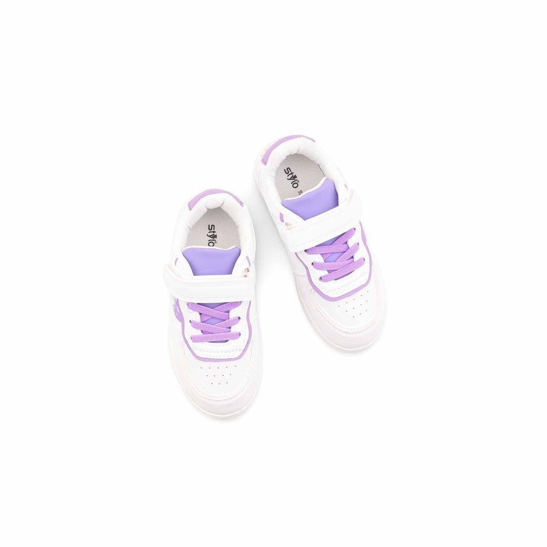 Girls Purple Casual Jogger KD1921