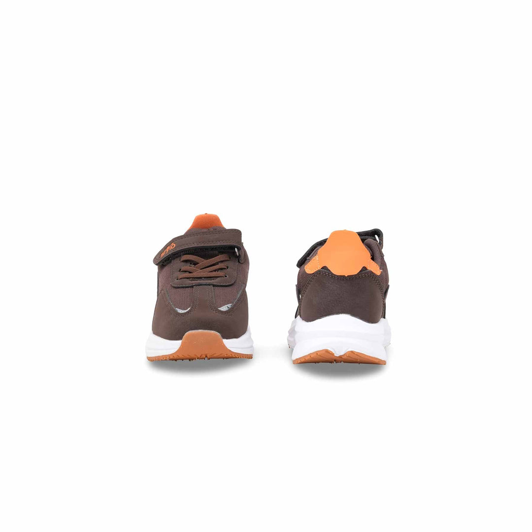 Girls Brown Casual Jogger KD1931