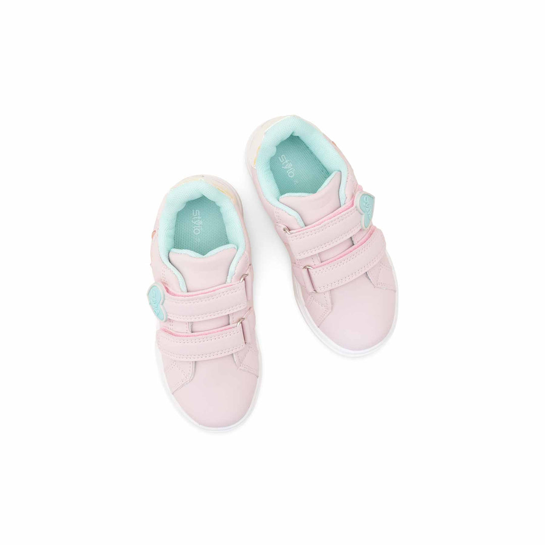 Girls Pink Casual Jogger KD1932