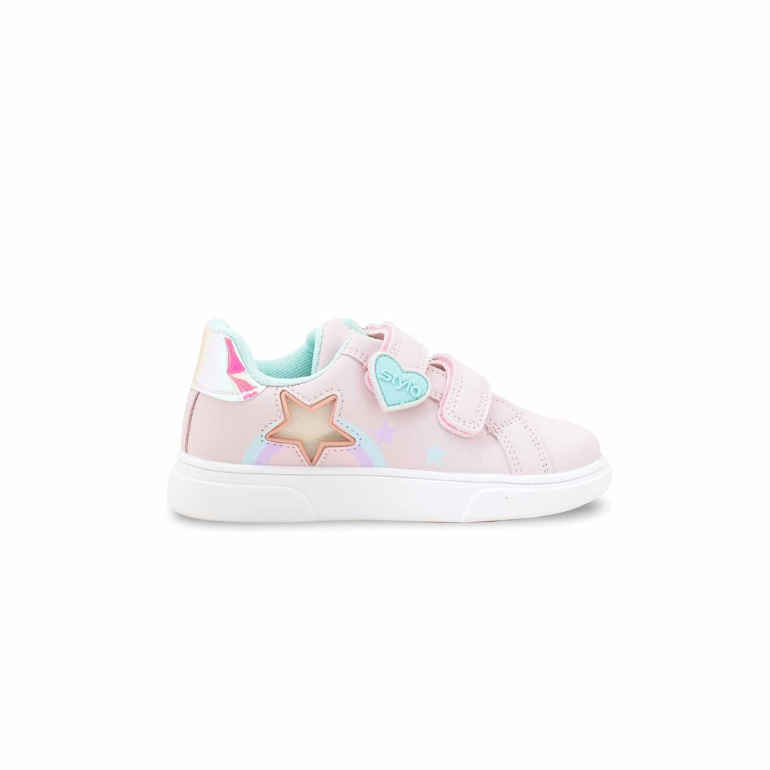 Girls Pink Casual Jogger KD1932