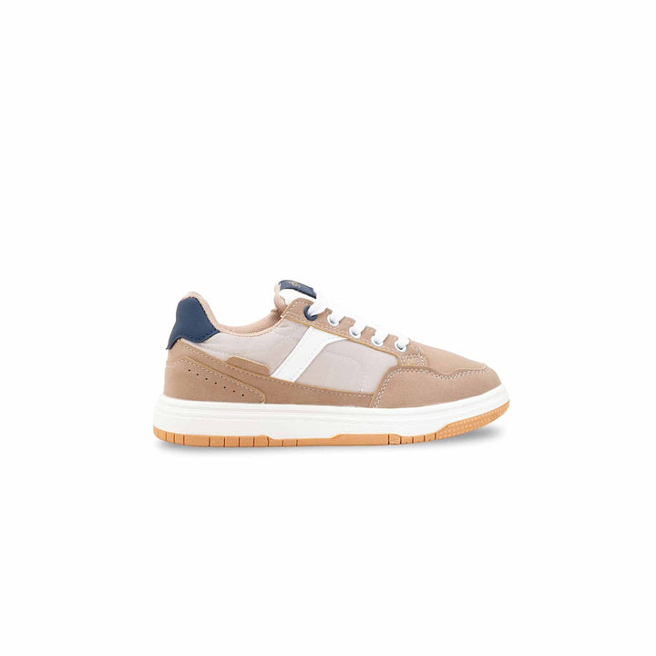 Girls Beige Casual Jogger KD1936