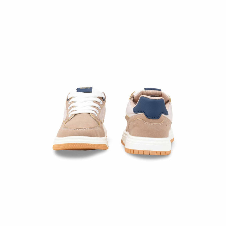 Girls Beige Casual Jogger KD1936