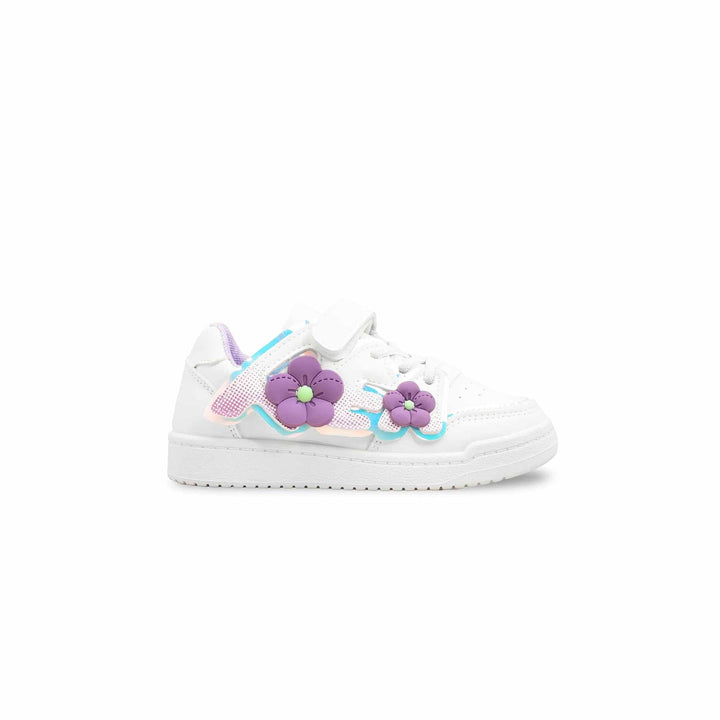 Girls Purple Casual Jogger KD1979