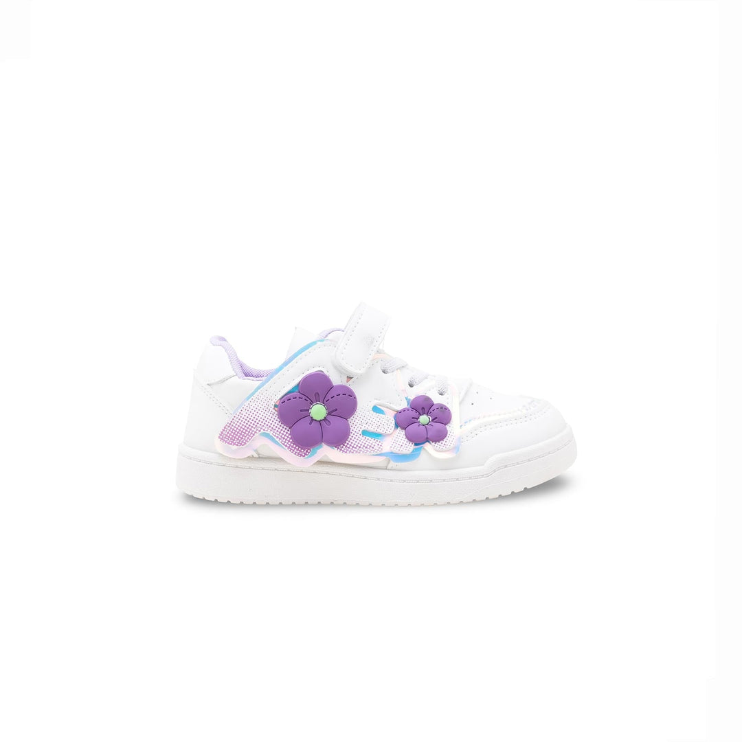 Girls Purple Casual Jogger KD1980
