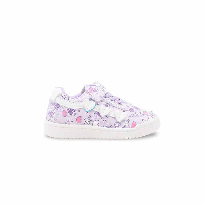 Girls Purple Casual Jogger KD1981