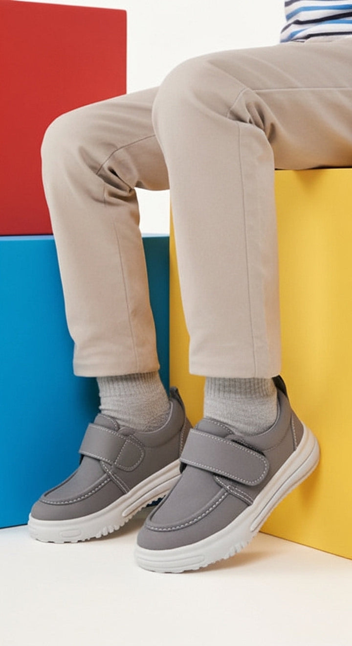 Boys Grey Casual Jogger KD1984