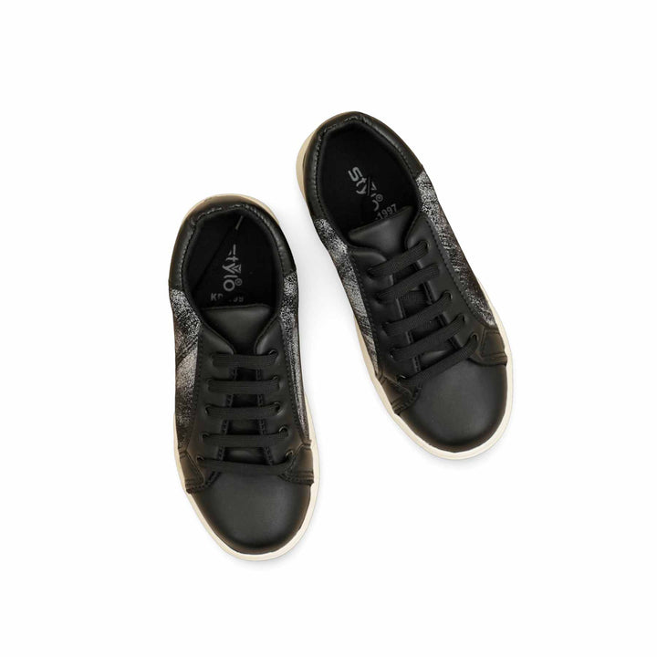 Girls Black Casual Jogger KD1997