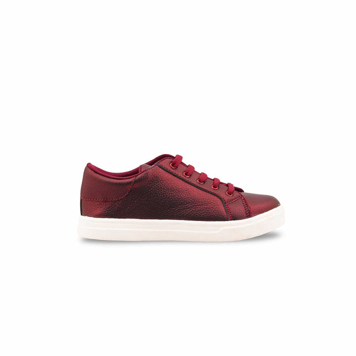 Girls Burgundy Casual Jogger KD1999