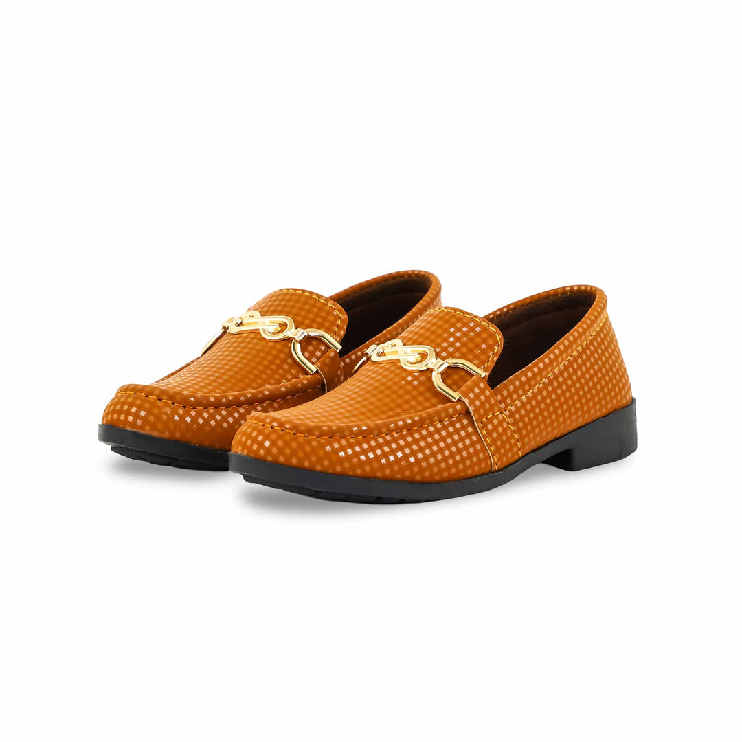 Boys Mustard Formal Shoes KD2198