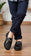 Boys Black Formal Shoes KD2202