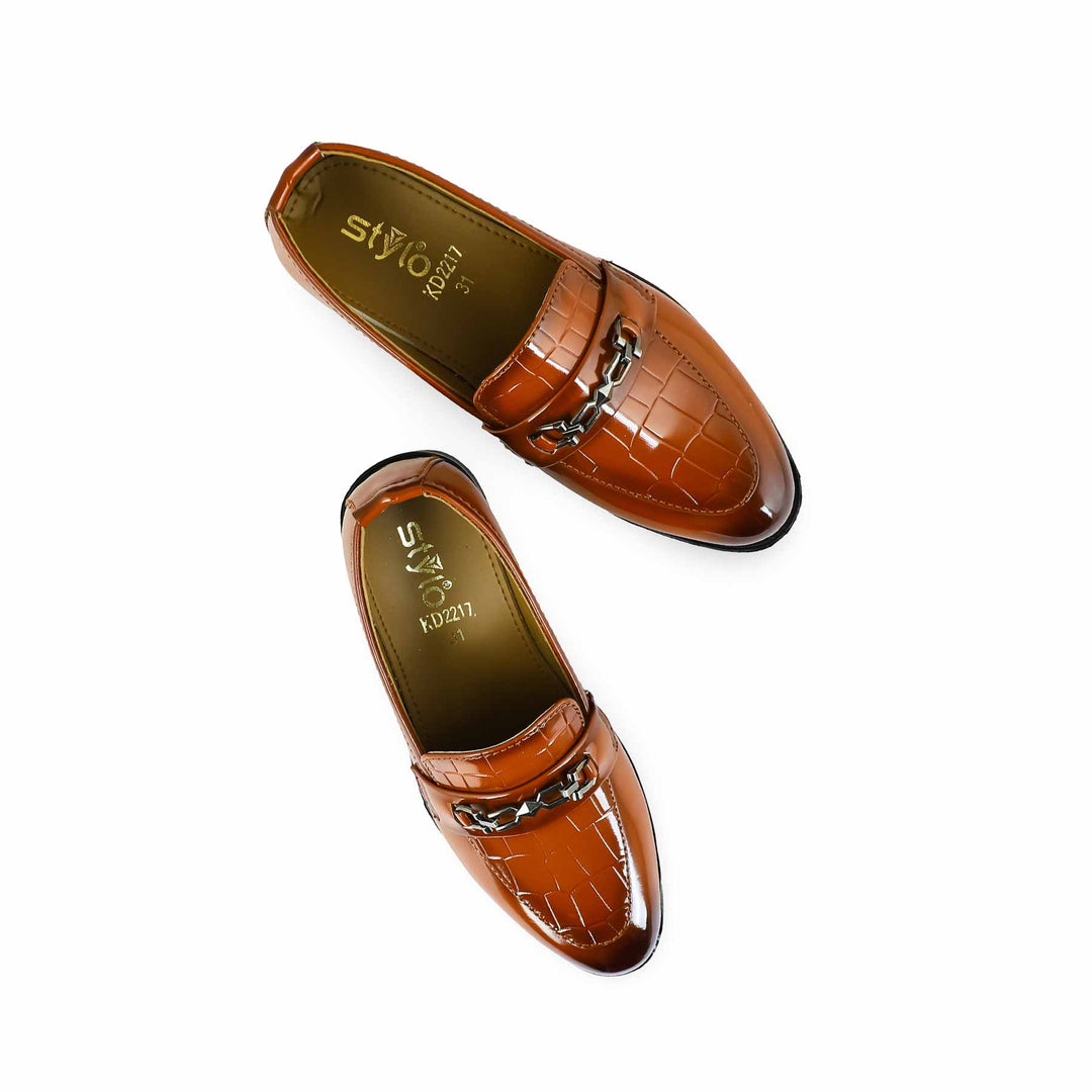 Boys Mustard Formal Shoes KD2217