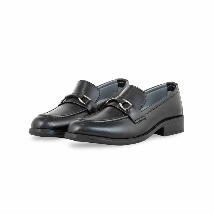 Boys Black Formal Shoes KD2218