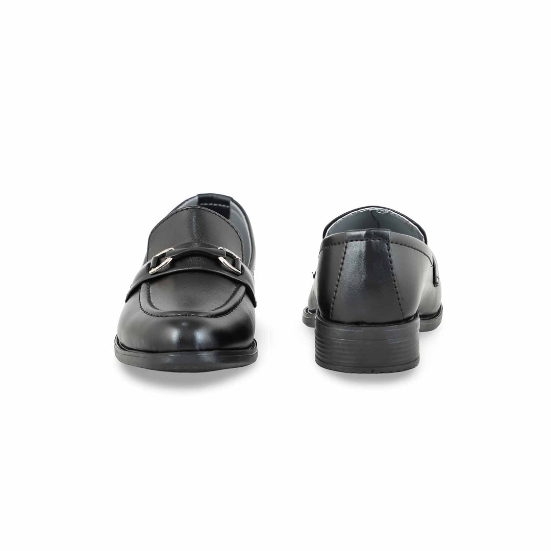Boys Black Formal Shoes KD2218