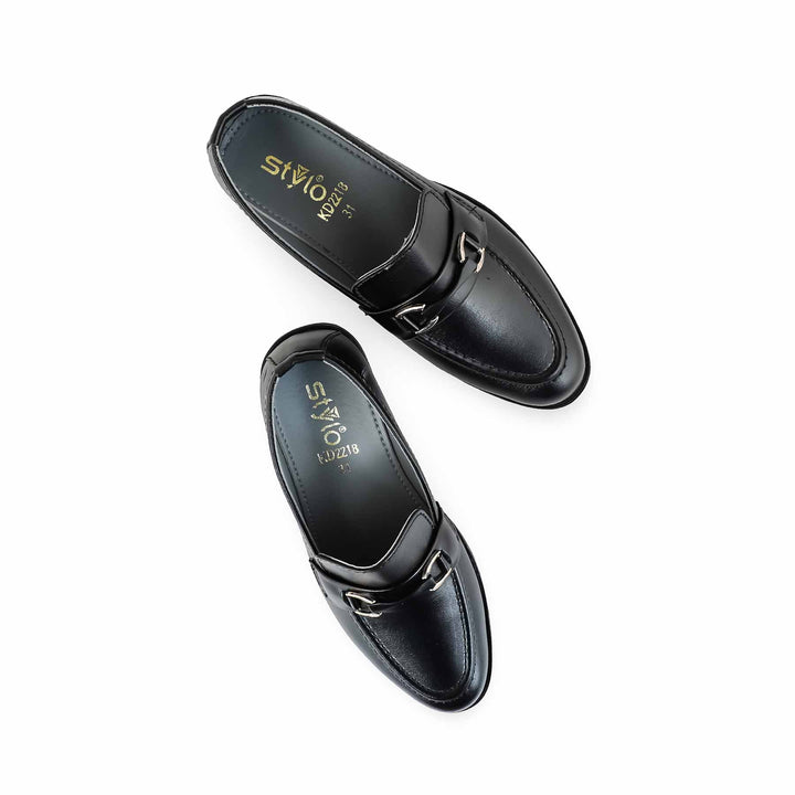 Boys Black Formal Shoes KD2218