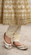 Girls White Fancy Khussa KD2246