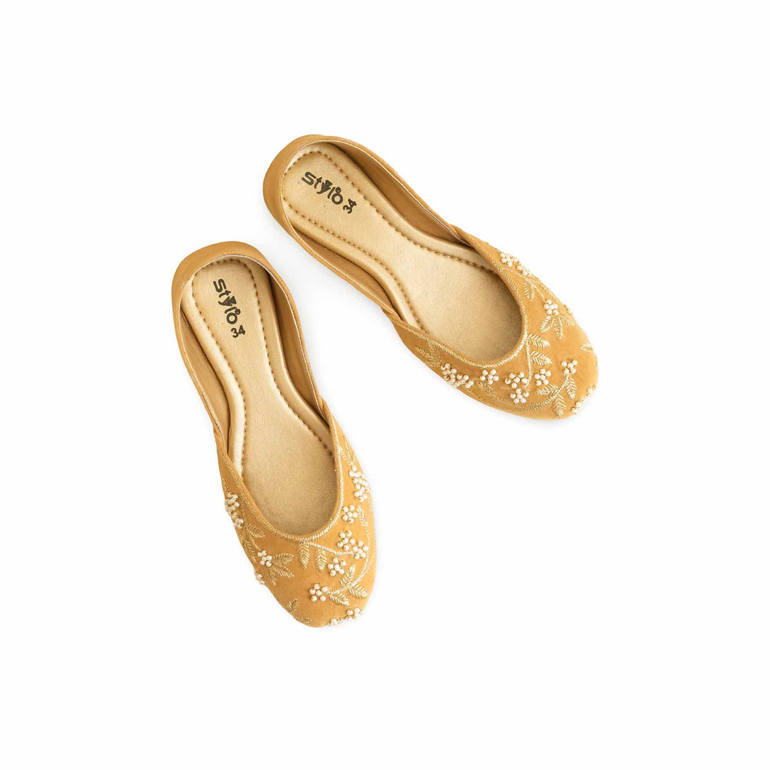 Girls Golden Fancy Khusa KD2251
