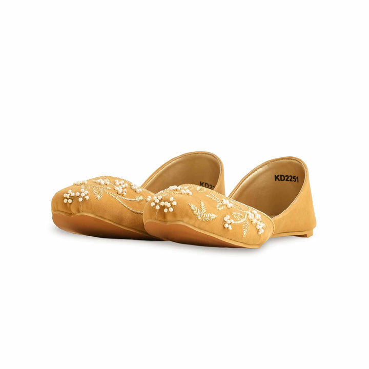 Girls Golden Fancy Khusa KD2251