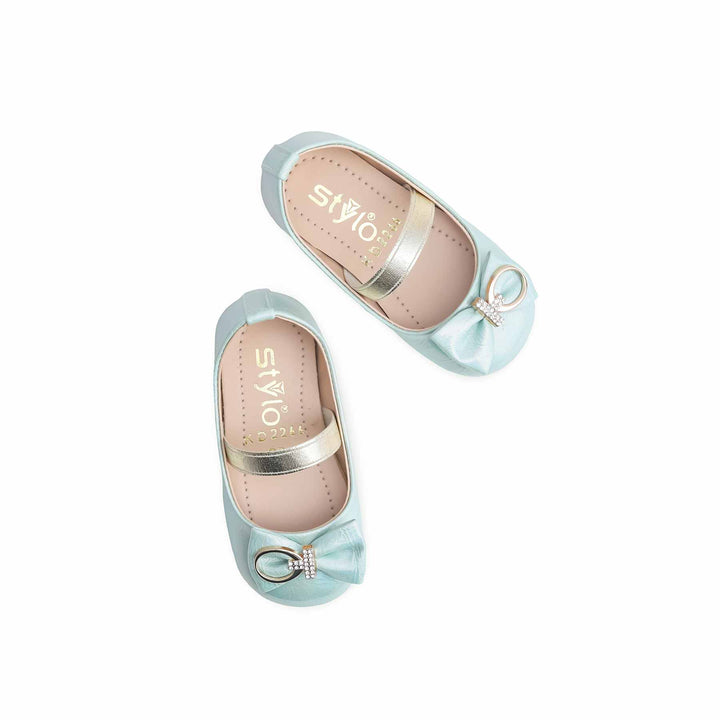 Girls PISTAGREEN Formal Pumps KD2266