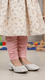 Girls Silver Fancy Pumps KD2281