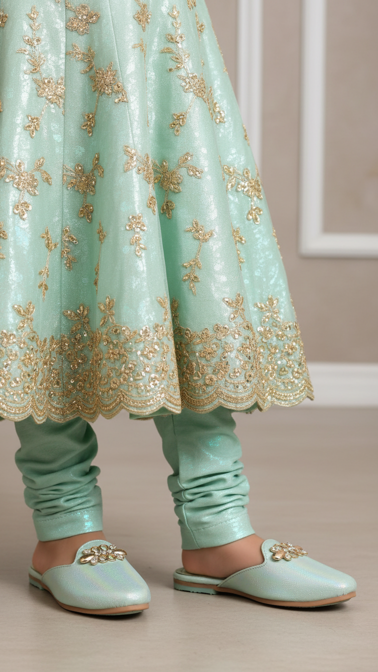 Girls PISTAGREEN Fancy Pumps KD2363