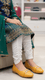 Girls Mustard Casual Pumps KD2425