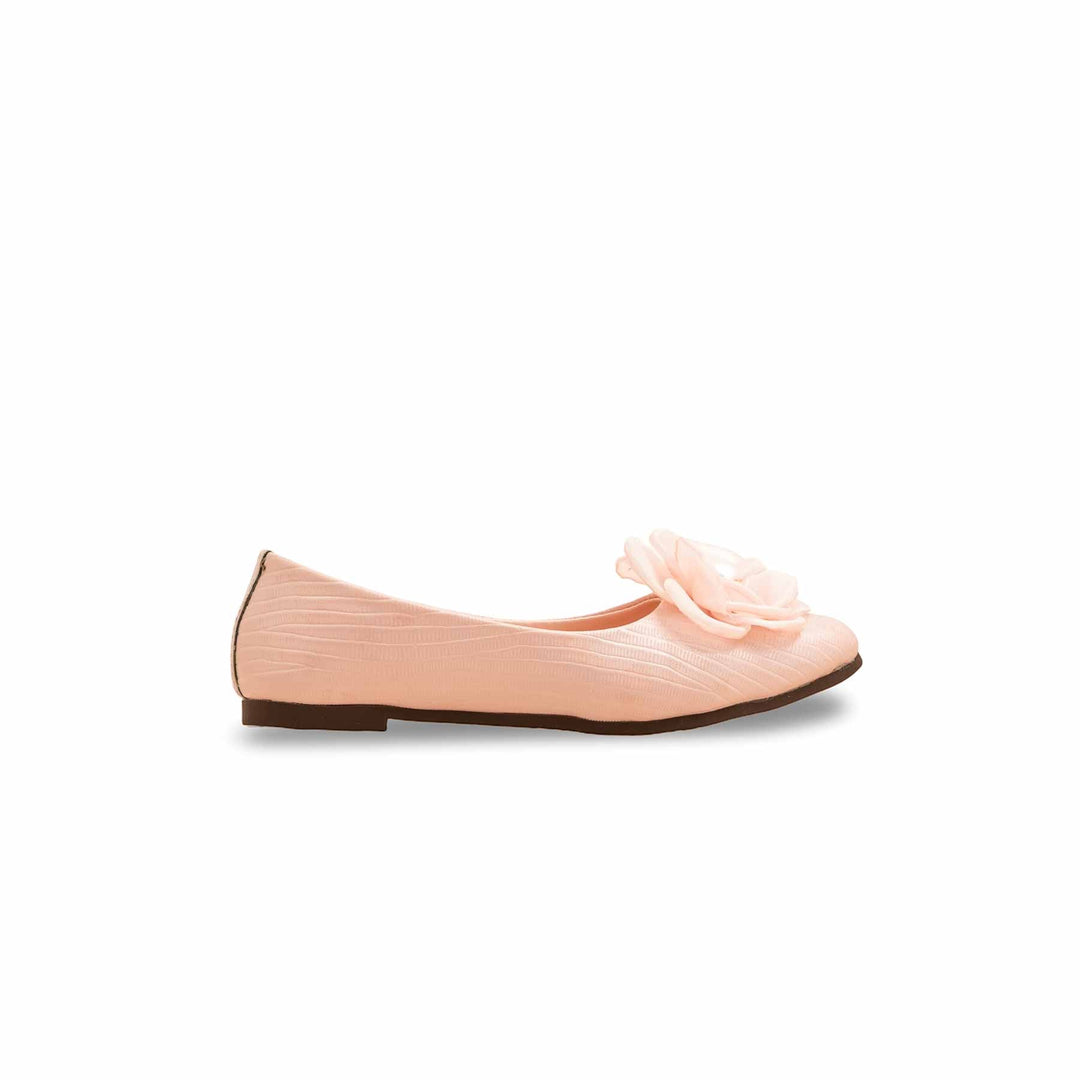 Girls Pink Formal Pumps KD2474