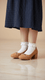 Girls Beige Formal Pumps KD2490