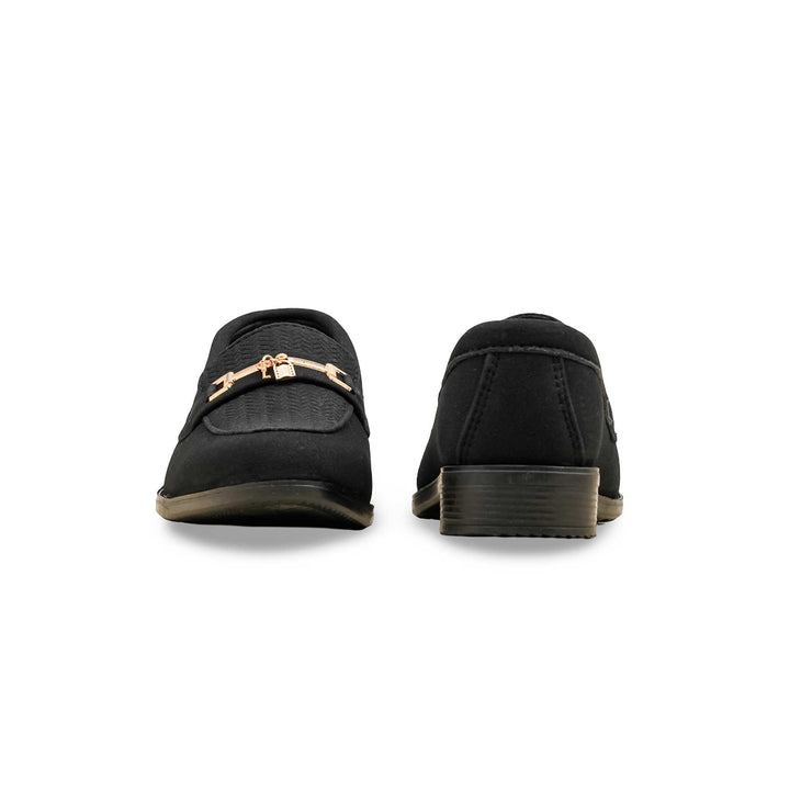 Boys Black Formal Shoes KD2496