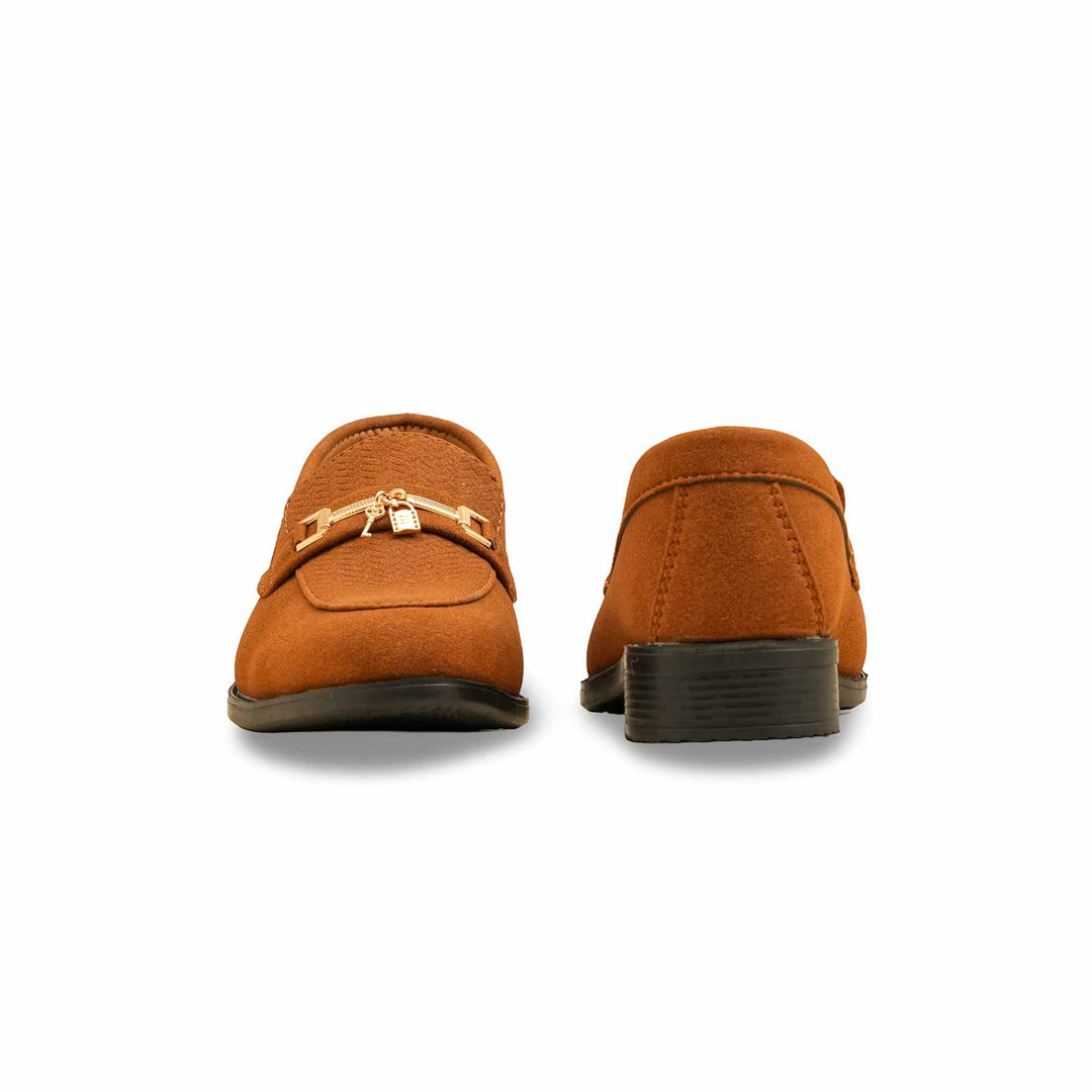 Boys Brown Formal Shoes KD2496