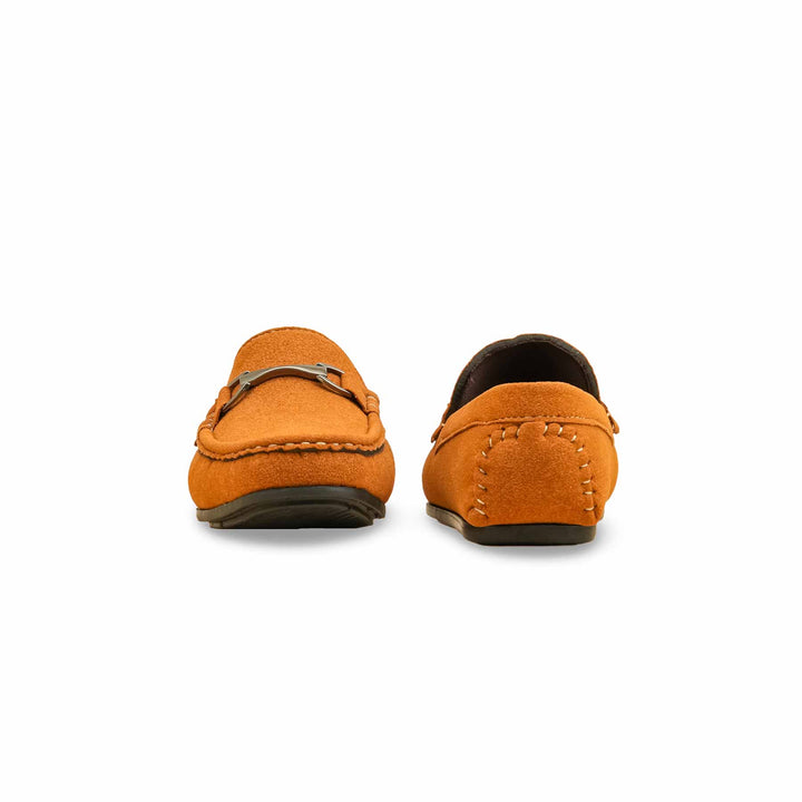 Boys Mustard Formal Moccasin KD2503