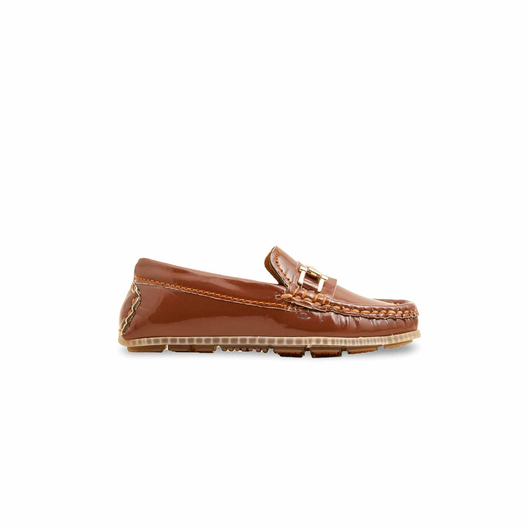 Boys Mustard Formal Moccasin KD2527