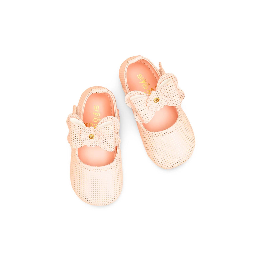 Girls Pink Fancy Pumps KD2531