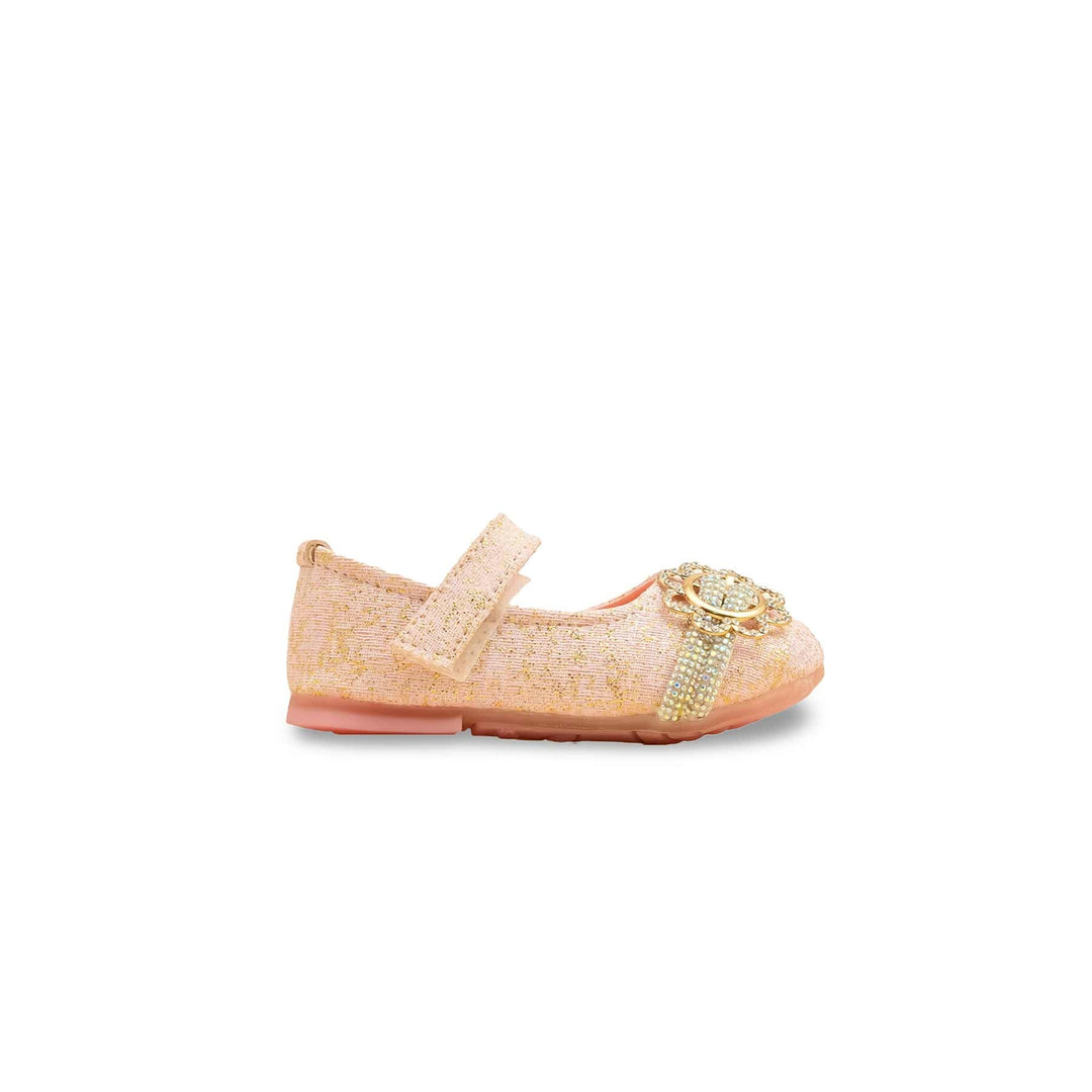 Girls Pink Fancy Pumps KD2532