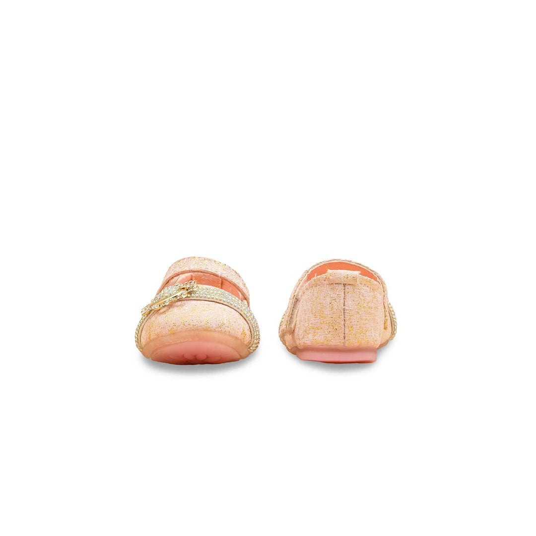 Girls Pink Fancy Pumps KD2532