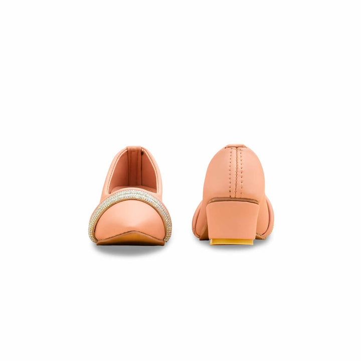 Girls Pink Formal Pumps KD2565