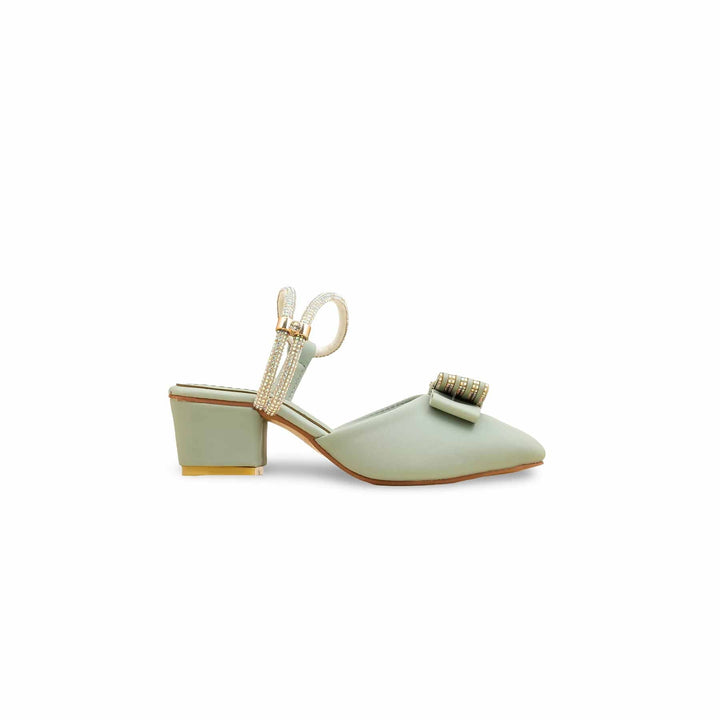 Girls PISTAGREEN Formal Pumps KD2566