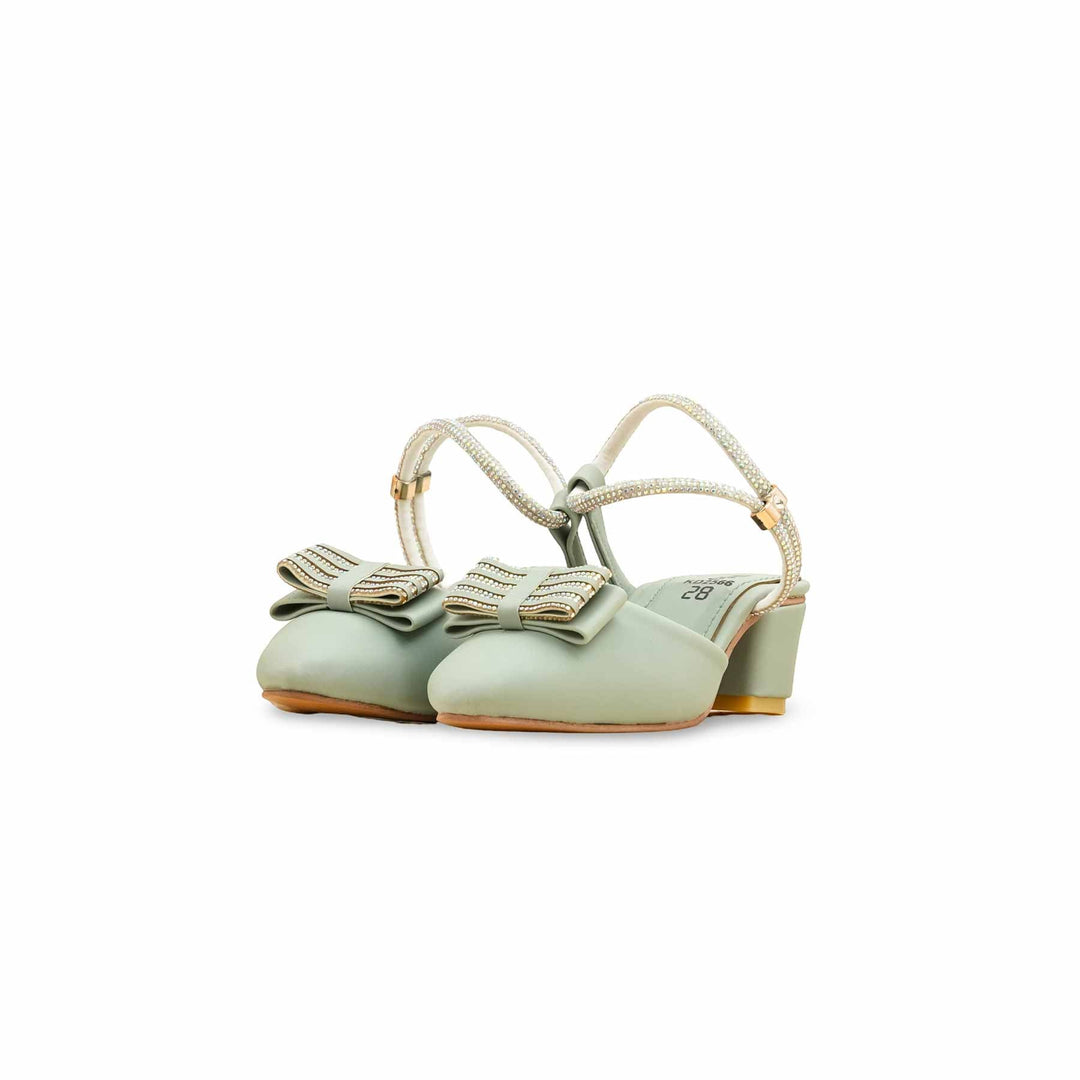 Girls PISTAGREEN Formal Pumps KD2566