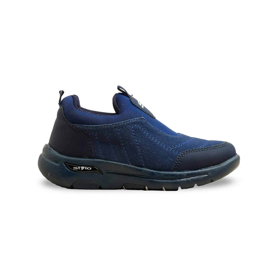 Boys Navy Casual Canvas KD2575
