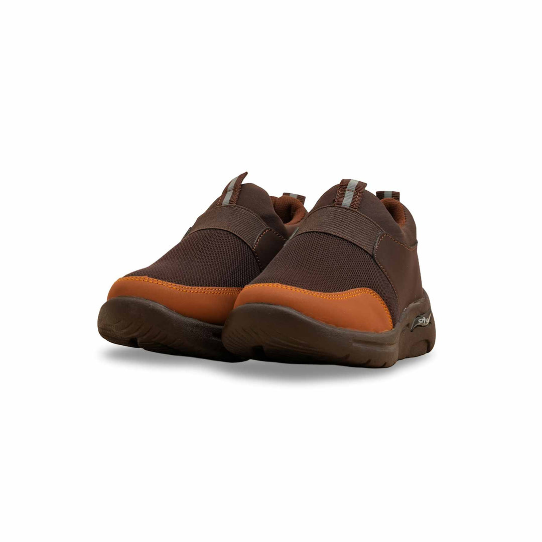 Boys Brown Casual Canvas KD2576