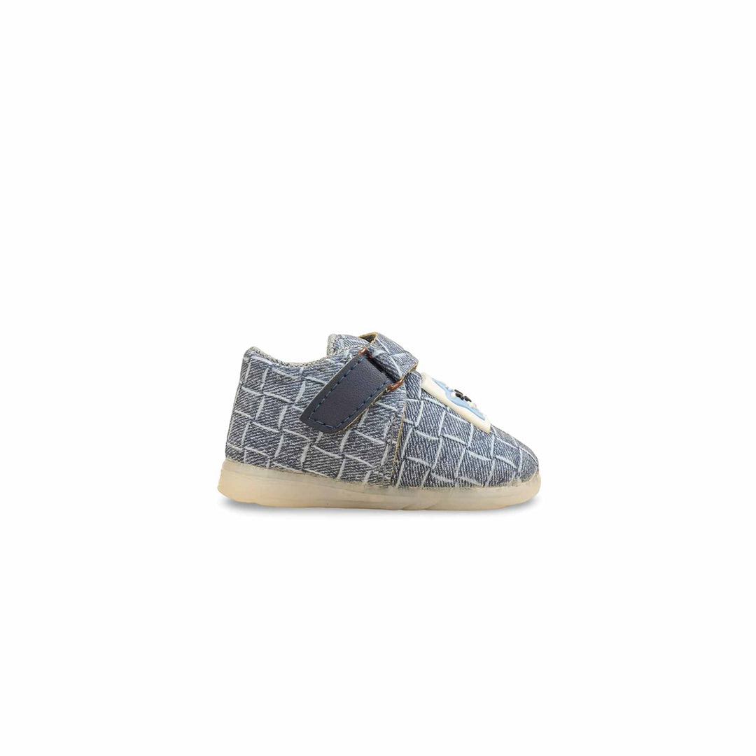 Babies Blue Casual Booties KD2589