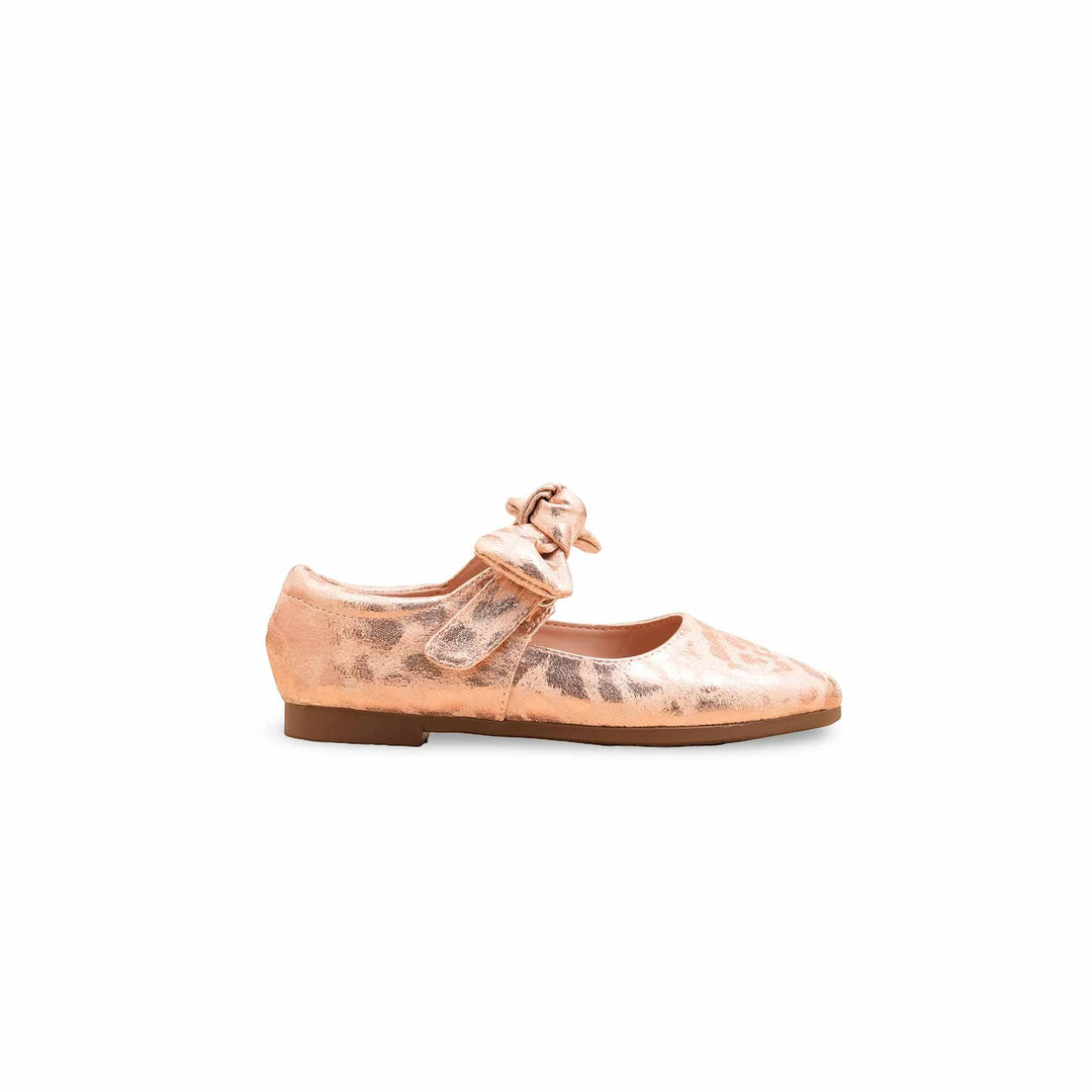 Girls Pink Formal Pumps KD2617