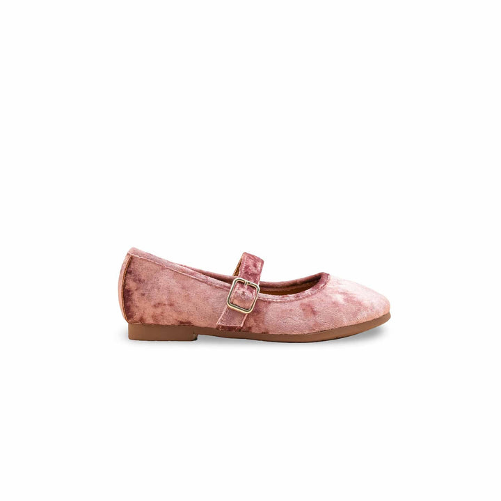 Girls Pink Formal Pumps KD2627