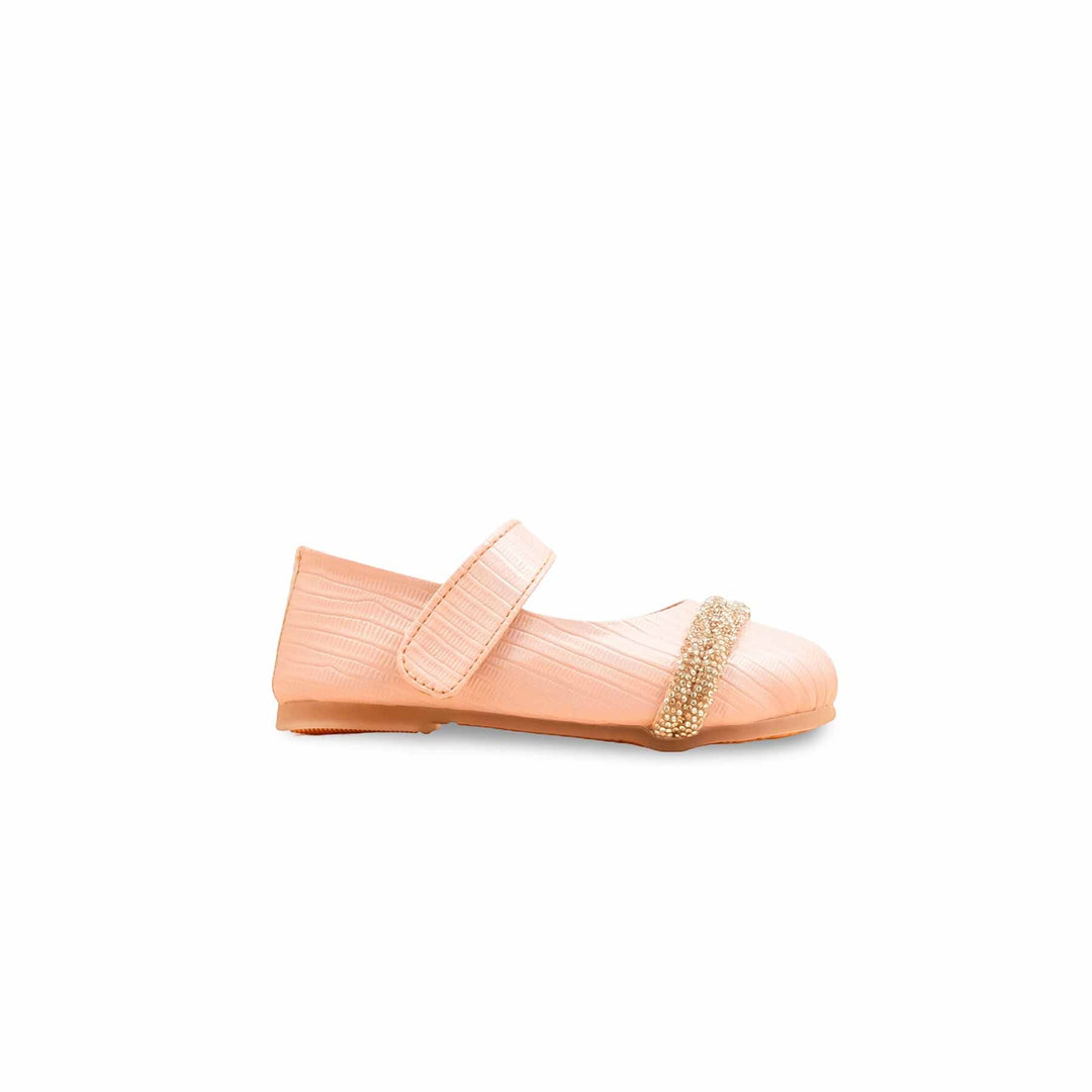 Girls Pink Fancy Pumps KD2634