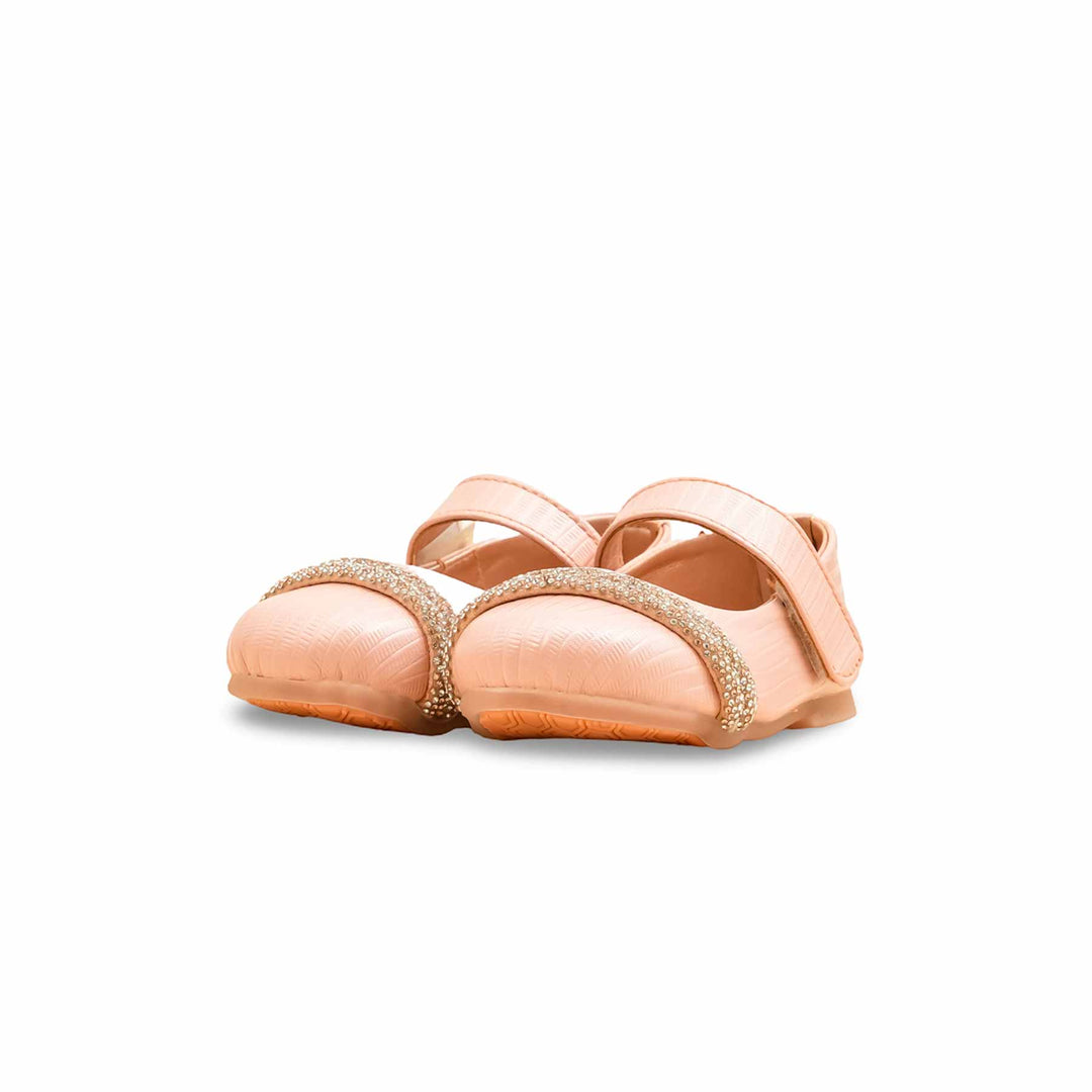 Girls Pink Fancy Pumps KD2634
